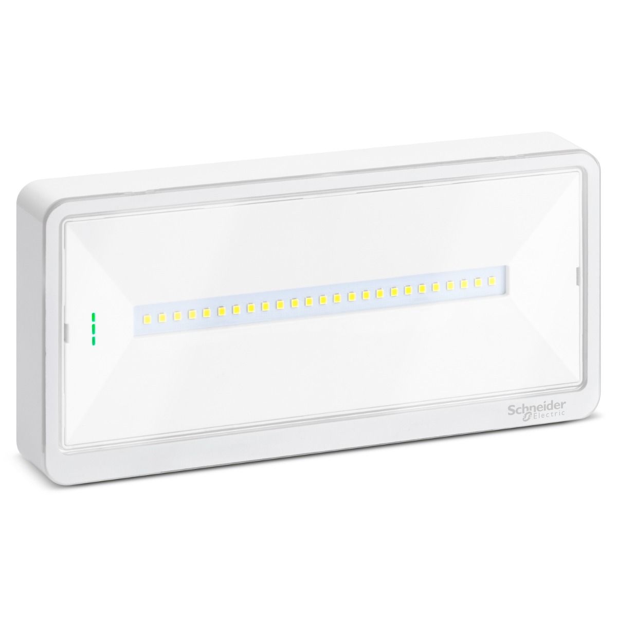 ova44015-1 شنايدر إليكتريك مصباح الطوارئ EXIWAY LIGHT، مدة اختيار حتى 500 لومن، IP65 ،LED - الصورة 1